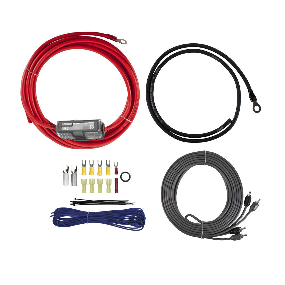 Metra V8-AK8 - v8 8 AWG Amp Kit - 600 W with RCA Cable
