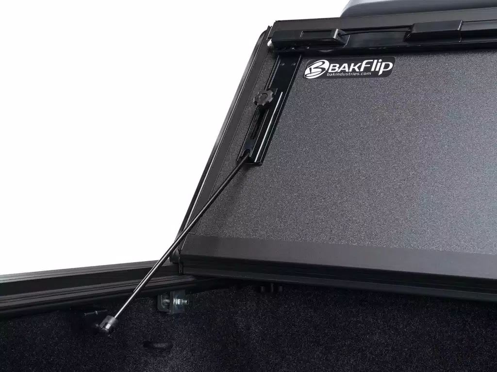 BAK® • 448134 • BakFlip MX4 • Premium Folding Tonneau Cover • Chevrolet Silverado/GMC Sierra 2500 HD/3500 HD 8' 20-22