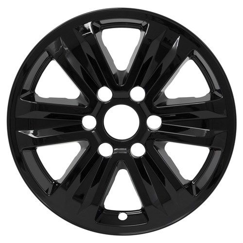 7965-GB - (4) 17'' Gloss Black ABS OEM Style Wheel Skins FORD F-150 15-17
