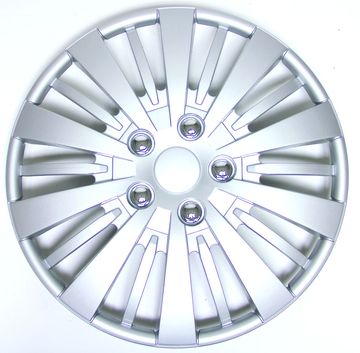 RTX 80-1466S  - (4) ABS Wheel Covers - Silver 16"