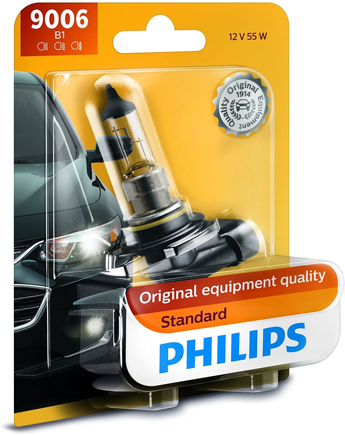 Philips Standard Headlight 9006B1 Pack of 1