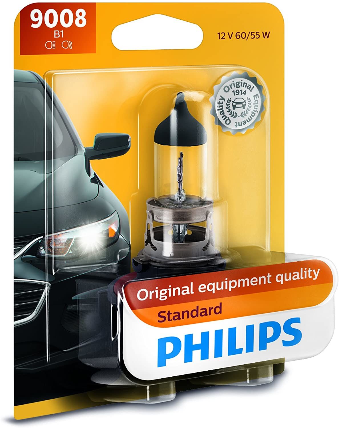 Philips Standard Headlight 9008B1 Pack of 1