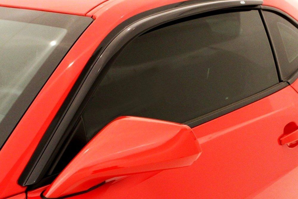 AVS® • 94039 • Tape-On Ventvisor • Rain Deflectors • Mitsubishi Lancer 07-16