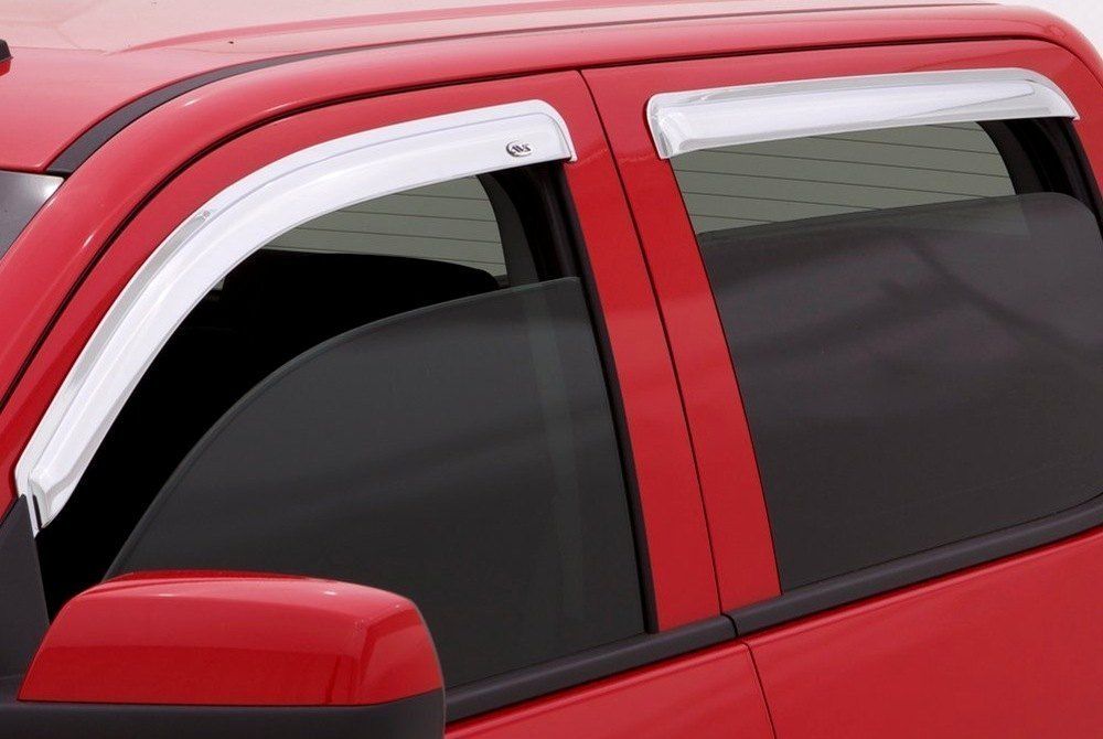 AVS® • 94039 • Tape-On Ventvisor • Rain Deflectors • Mitsubishi Lancer 07-16