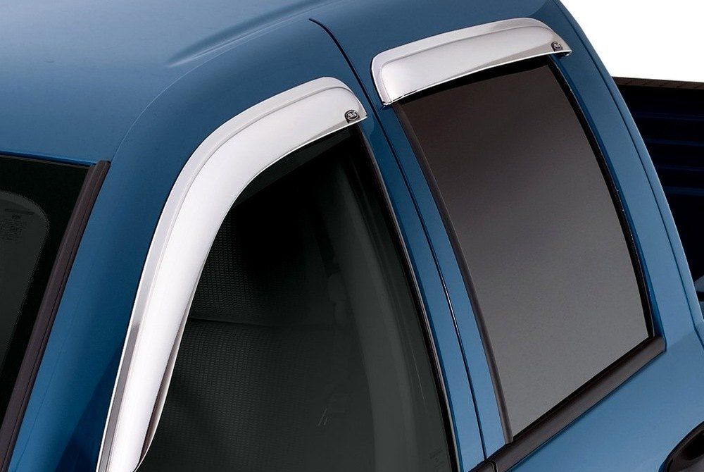 AVS® • 92301 • Tape-On Ventvisor • Rain Deflectors • GMC Sierra 2500 HD 15-19