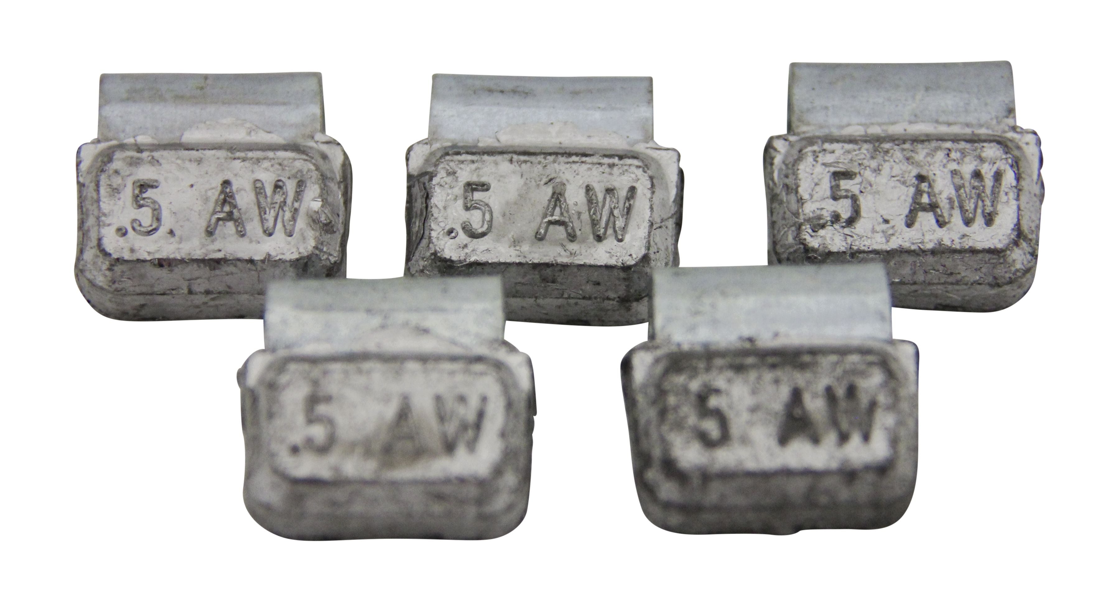 RT AW050 - (50) Uncoated Wheel Weights 0.50oz