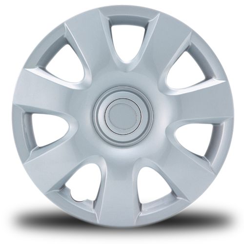RTX CF80-87-4S  - (4) ABS Wheel Covers - Silver 14"