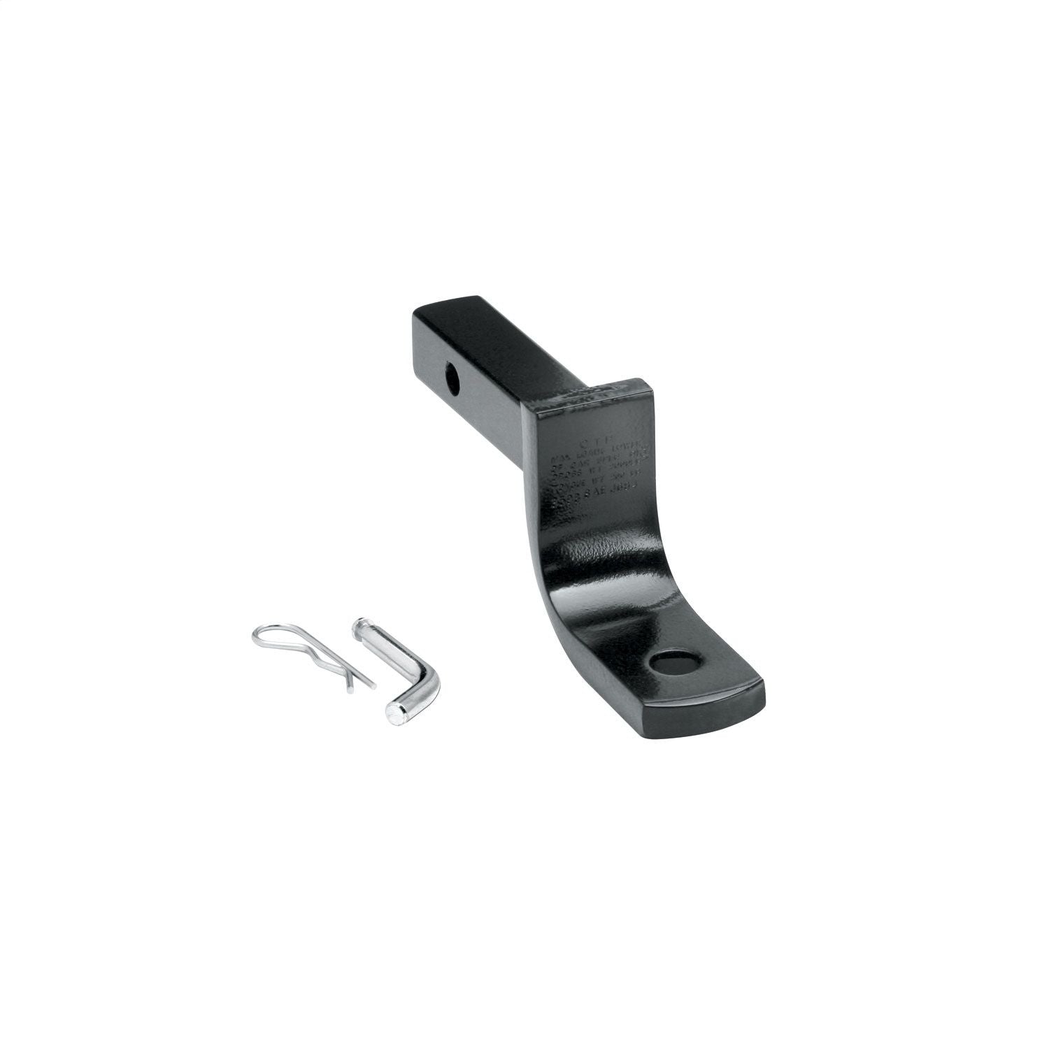 Draw-Tite 3593 - Class 1, 2-3/4" Drop / 2-3/4" Rise Black Ball Mount with Pin and Clip for 1-1/4" Receivers