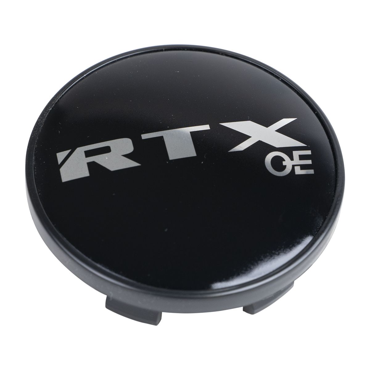 RTX 9060K56OEB - CENTER CAP SATIN BLACK w LOGO CHROME RTXoe