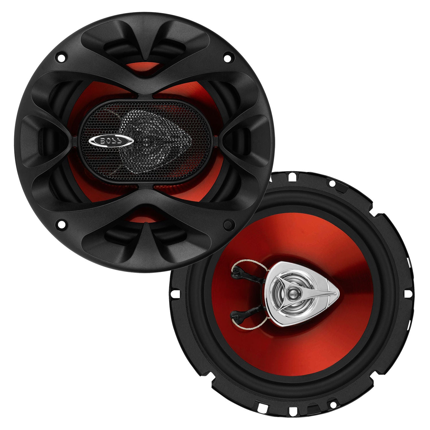 Boss CH6500 - Chaos Exxtreme 6.5" 2-Way 200W Full Range Speakers. (Sold in Pairs)