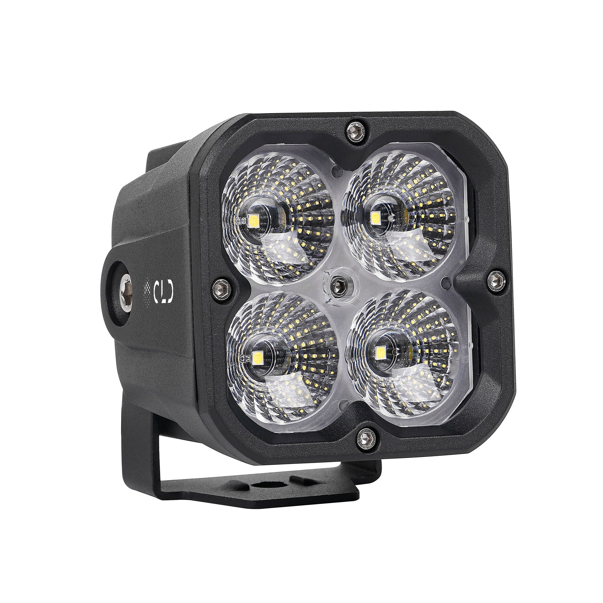 CLD CLDPCFL - 3" Street Legal LED Pod Light - Auxiliary Back Up Square Flood Beam (1434 Lumens)