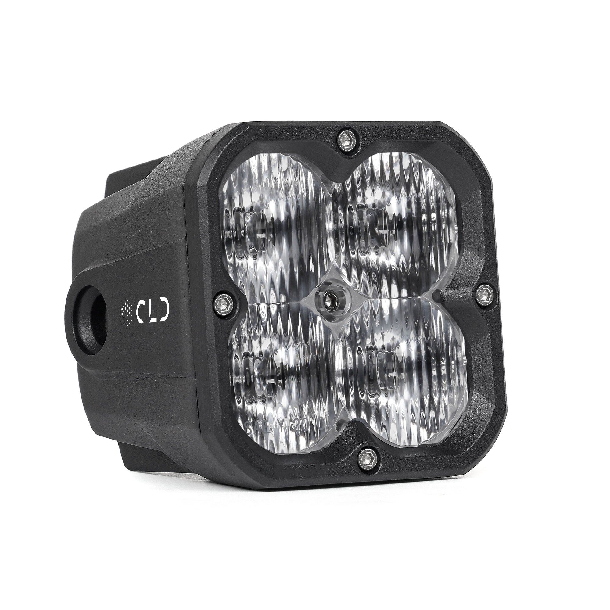 CLD CLDPCHB - 3" Street Legal LED Pod Light - Auxiliary Square High Beam (914 Lumens)