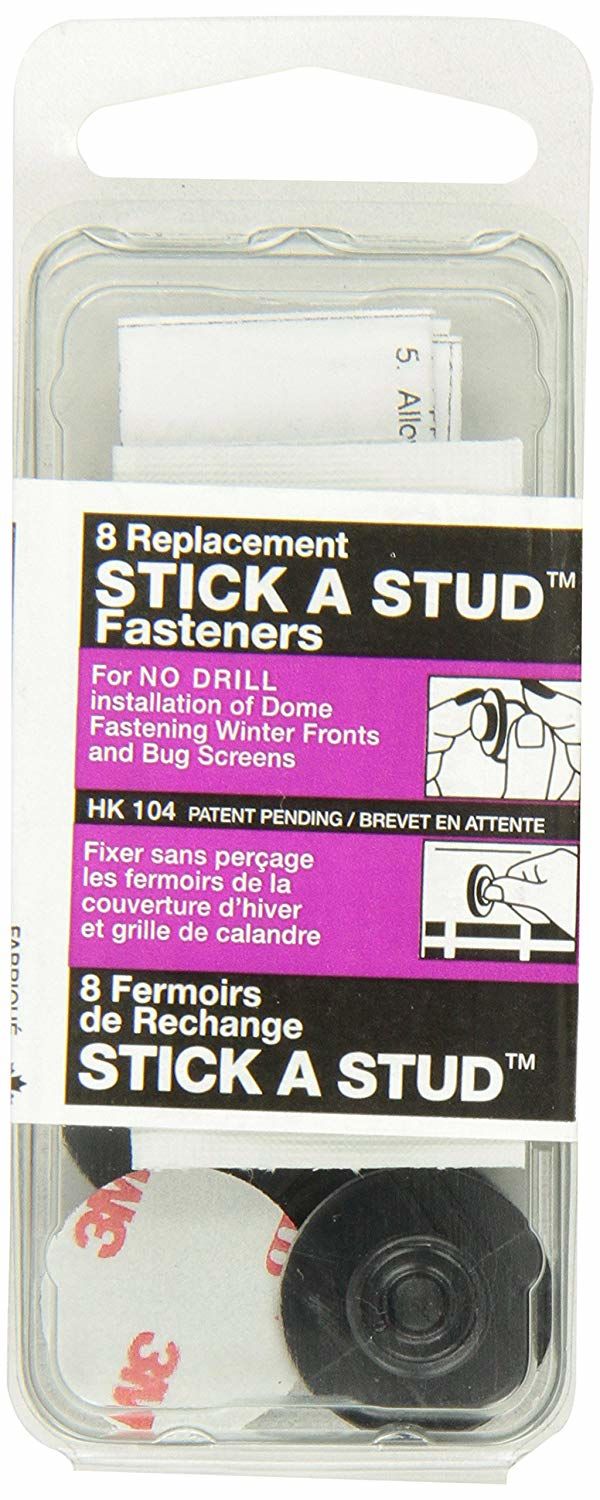 FIA HK104 - No-Drill Stick-A-Stud Fasteners (8-pack)