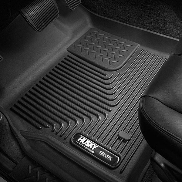 Husky Liners® • 53571 • X-Act Contour • Floor Liners • Black • First Row