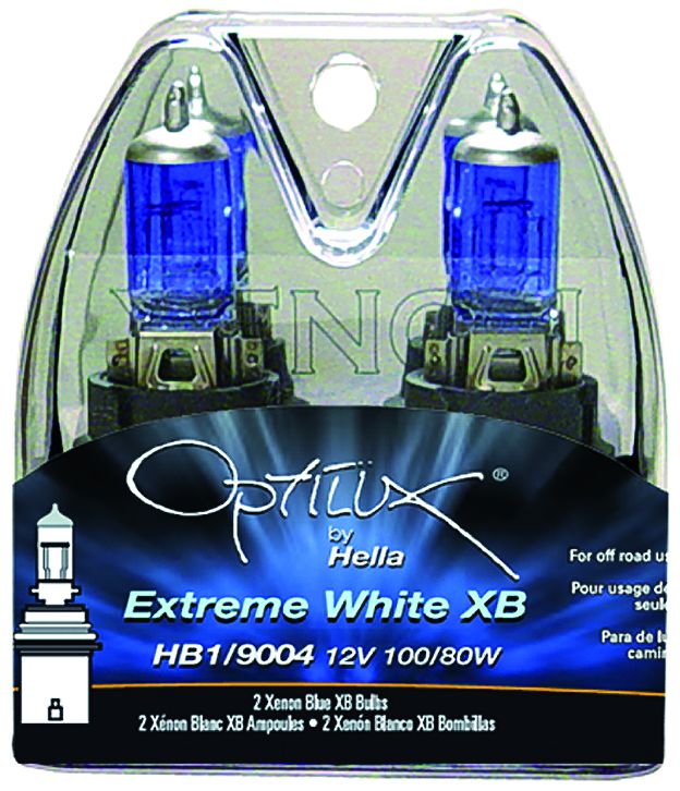 Hella H71070307 EXTREME WHITE XB H7 12V/100W bulb (2) White - Off-road use only