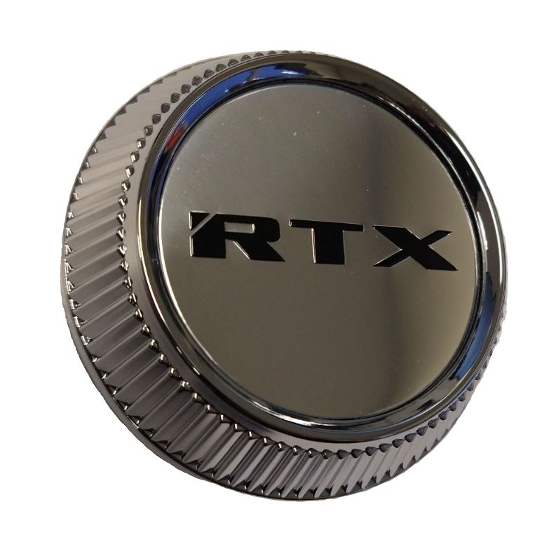 RTX 5314K64RC - Center Cap & Logo Chrome with RTX Black