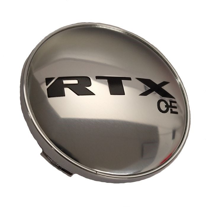 RTX 9528K60OEC - Center Cap & Logo Chrome with RTXoe Black