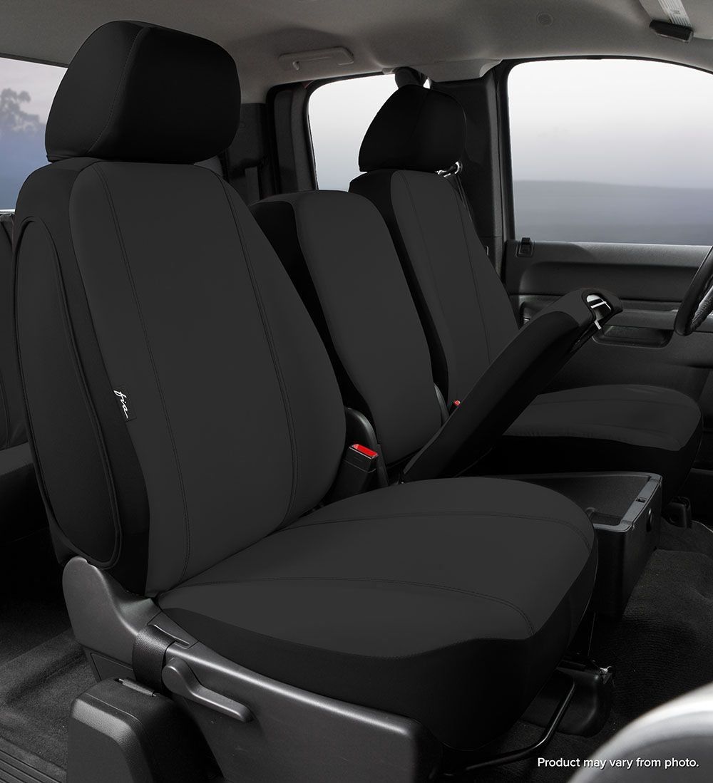 FIA® • SP87-30 BLACK • Seat Protector • Polyester custom fit truck seat covers for the heavy industrial user