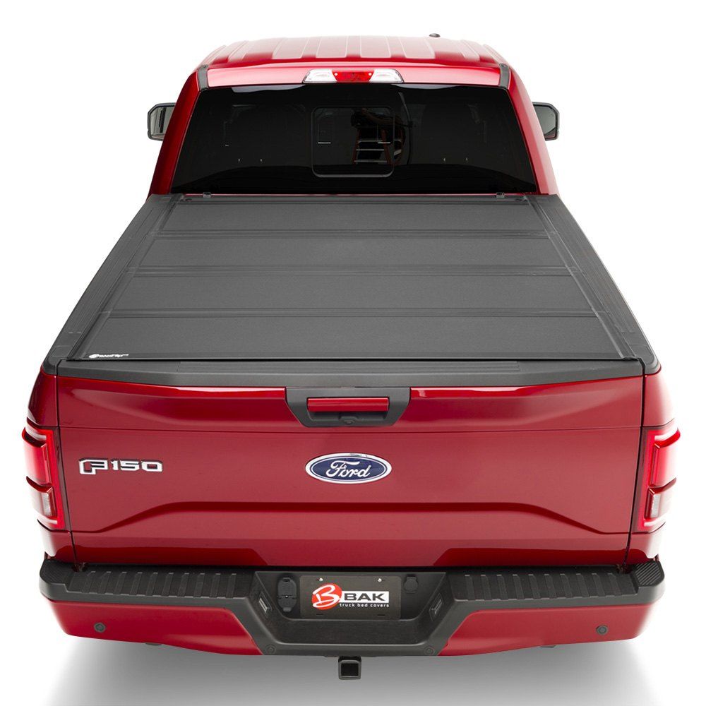 BAK® • 448134 • BakFlip MX4 • Premium Folding Tonneau Cover • Chevrolet Silverado/GMC Sierra 2500 HD/3500 HD 8' 20-22
