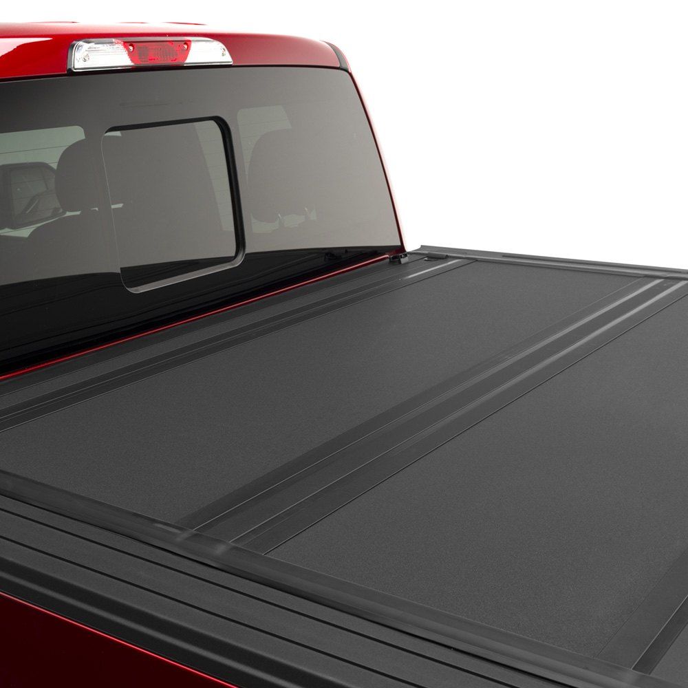 BAK® • 448134 • BakFlip MX4 • Premium Folding Tonneau Cover • Chevrolet Silverado/GMC Sierra 2500 HD/3500 HD 8' 20-22