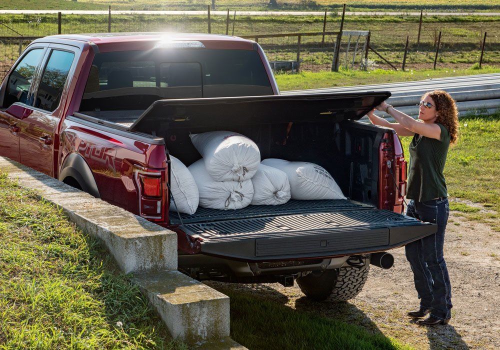 Rugged Liner® • HCC6514 • Premium • Hard Folding Truck Bed Cover • Chevy Silverado/Sierra 6.5' 14-19